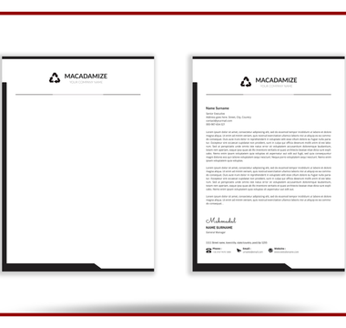 Personalized Letterhead Printing in Dubai