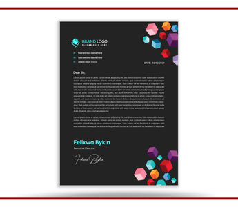 Custom Letterhead Printing example