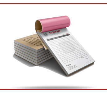 Receipt Book Printing example