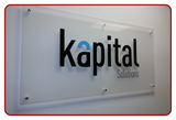 Clear Acrylic Signage