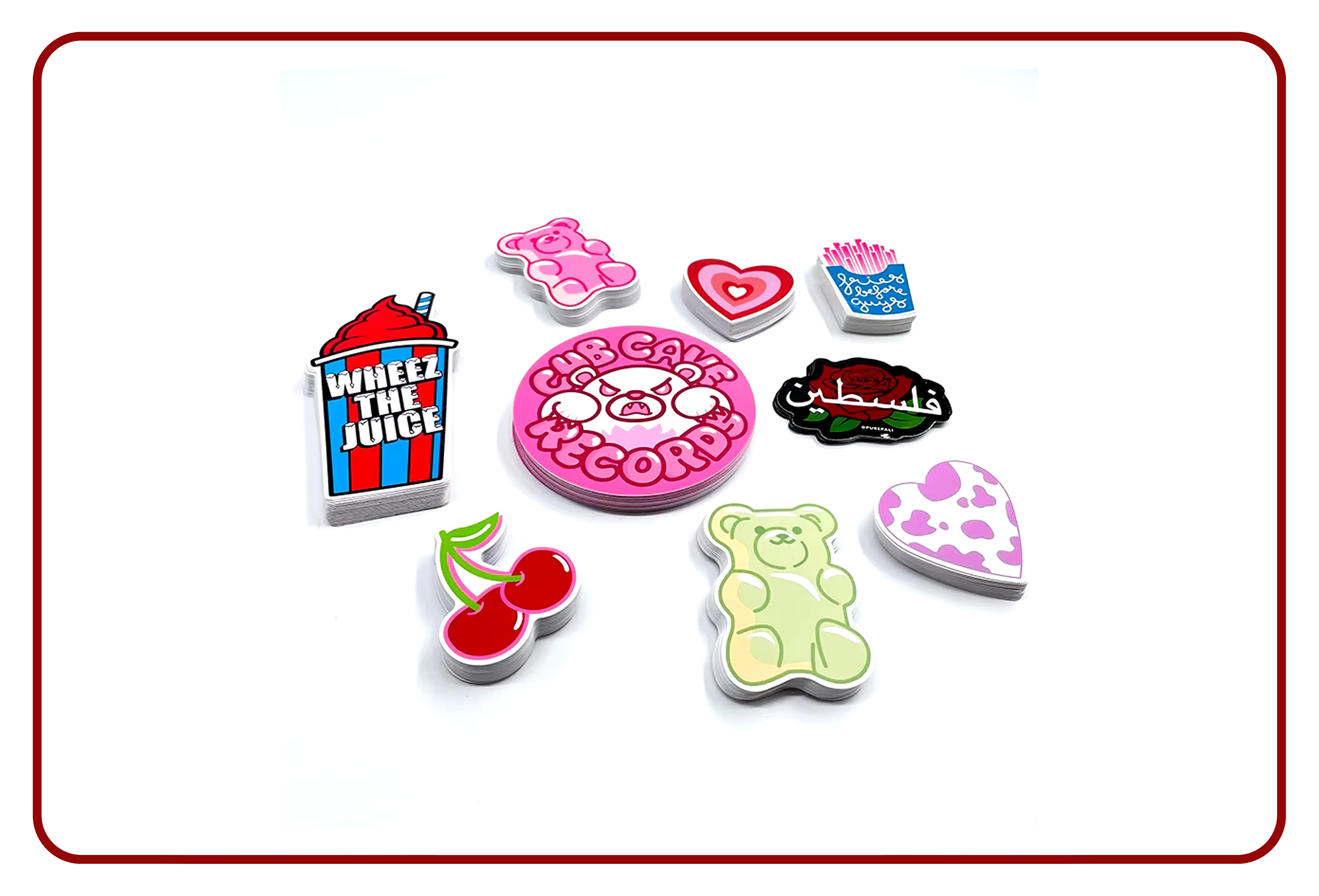 Vinyl Cut Stickers