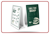 Corporate Table Tent Printing