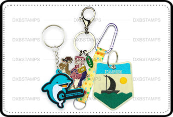Acrylic personalize keychain