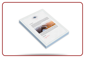 Branded Letterhead Printing