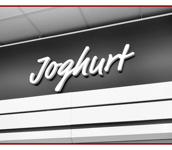 Cut-Out Letter Sign Board