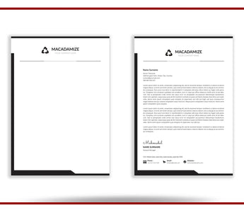 Personalized Letterhead Printing in Dubai