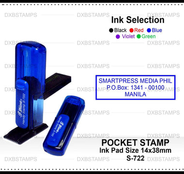 Example pocket stamp making format