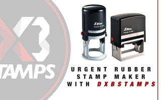 Urgent rubber stamp maker