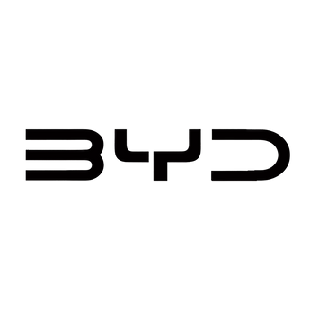 BYD Number Plate Frames