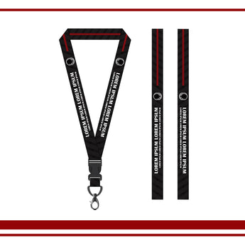 Custom lanyard printing