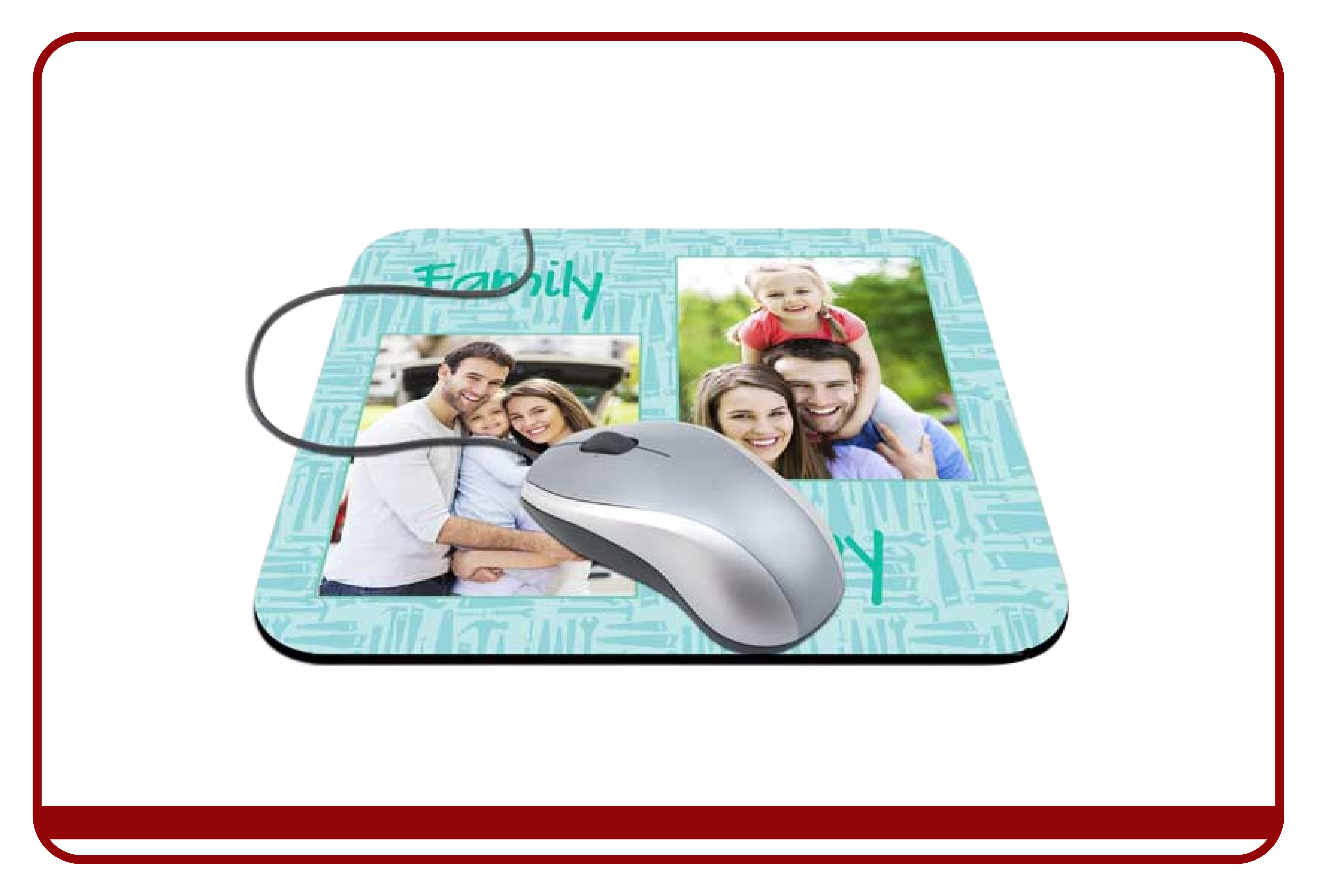 Custom mouse pad printing