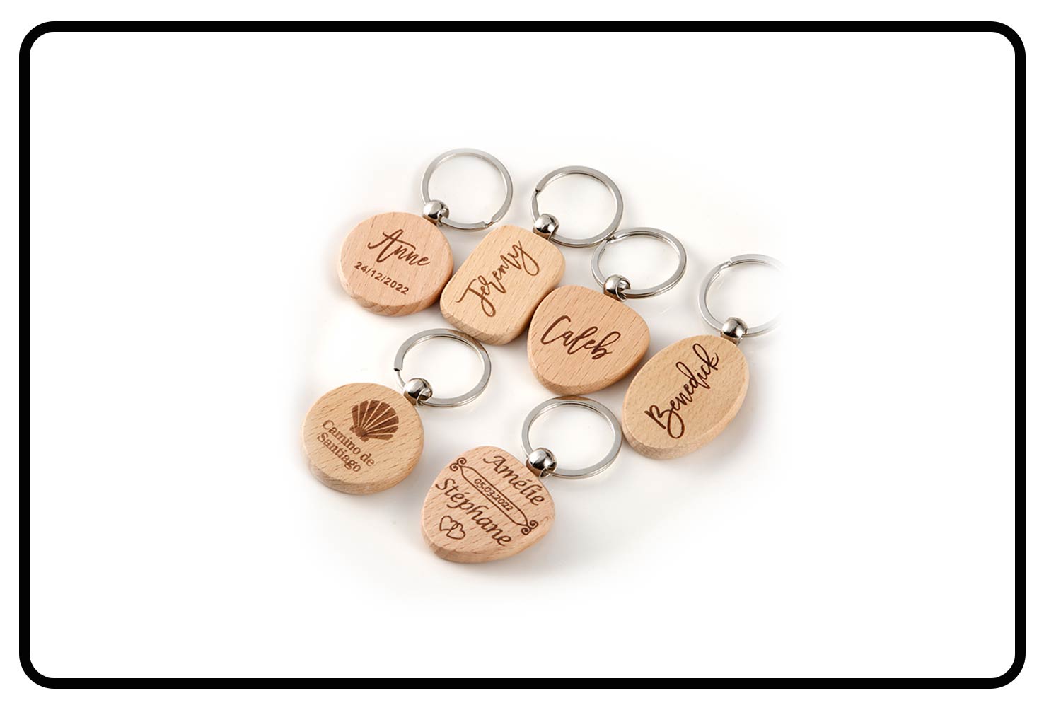 Engraved Keychains