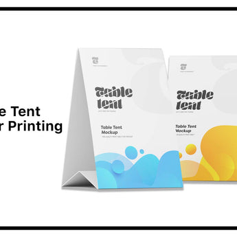 Paper Table Tent Printing