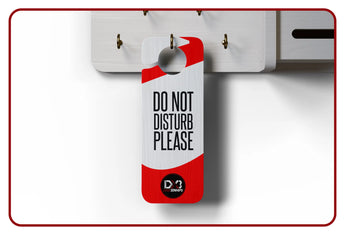Door hanger printing