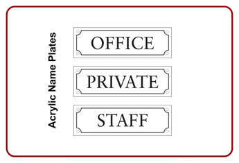 Custom Name Plates