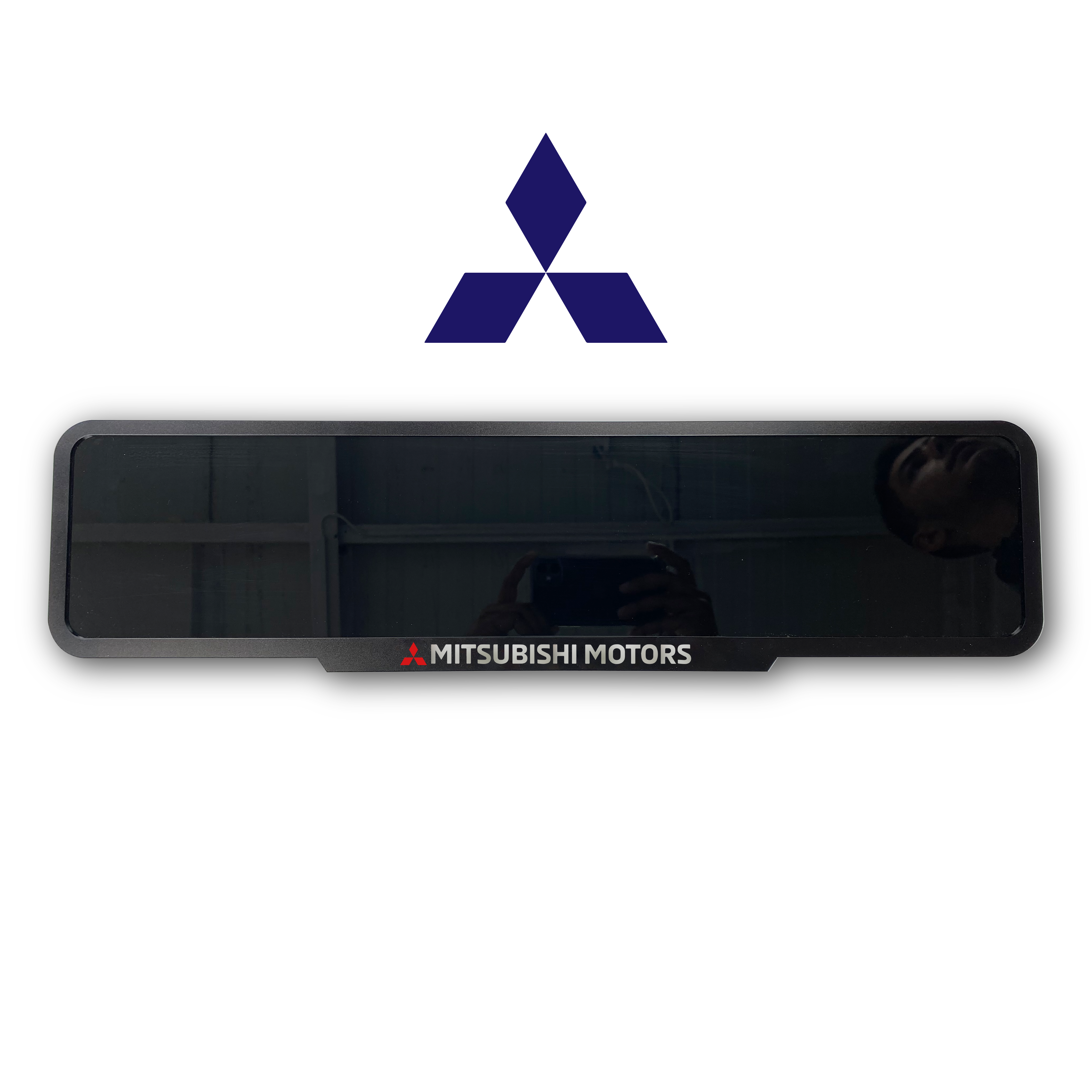 Mitsubishi Custom License Plate Frame