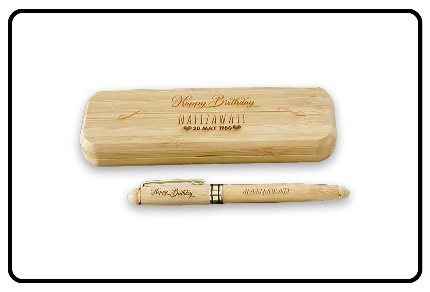 Pen and Box Engraving