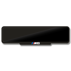 BMW M6 Custom Plate Frame