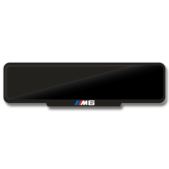 BMW M6 Custom Plate Frame