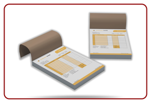 Branded bill books for businesses 