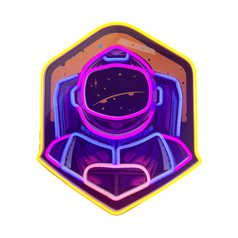 Custom Astronaut LED Signage