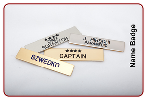 Custom Metal Name Badge