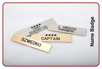 Custom Metal Name Badge