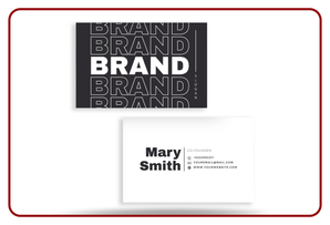 Custom Spot UV Business Card