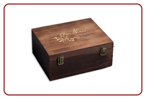 Custom Wood Box Engraving