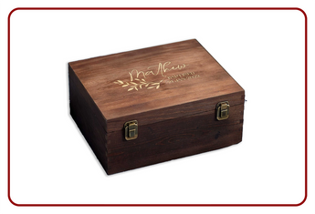 Custom Wood Box Engraving