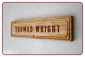 Custom Wood Engraving