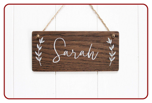 Custom Wooden Name Boards