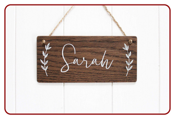 Custom Wooden Name Boards