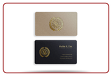 Gold Foil Business Card