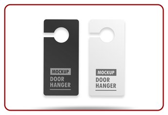 High-Quality Door Hanger Printing
