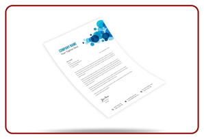 High-Quality Letterhead Printing
