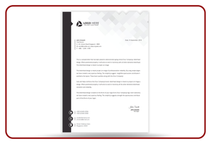 Luxury Letterhead Printing