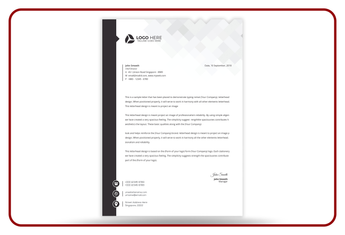 Luxury Letterhead Printing