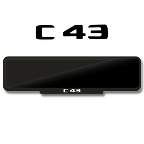 Mercedes-Benz C43 Plate Frame