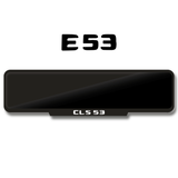Mercedes-Benz E53 Plate Frame