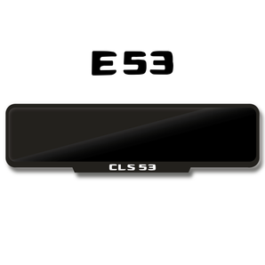 Mercedes-Benz E53 Plate Frame