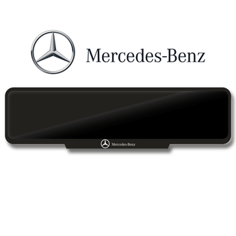 Mercedes-Benz Logo & Emblem Plate Frame
