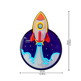 Space Rocket Ship LED Neon Sign