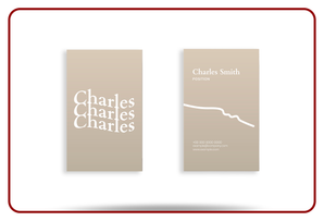 Vertical Business Cards