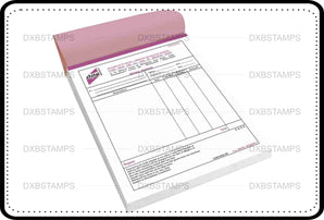 bill book printing