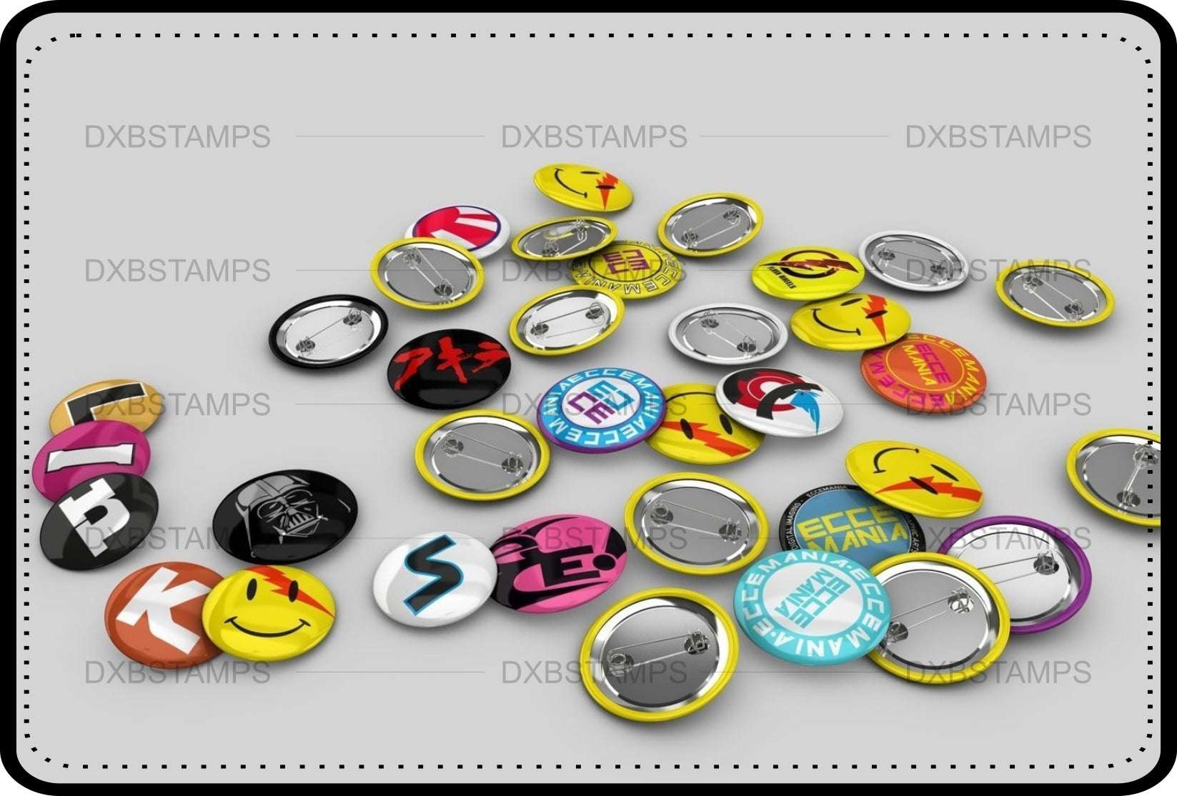 Custom Button Pins