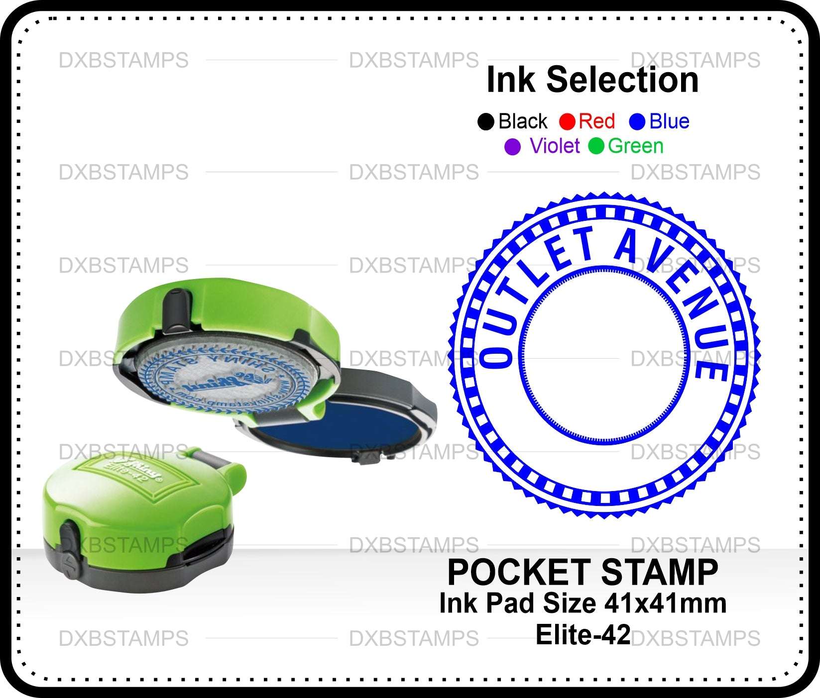 rubber stamp