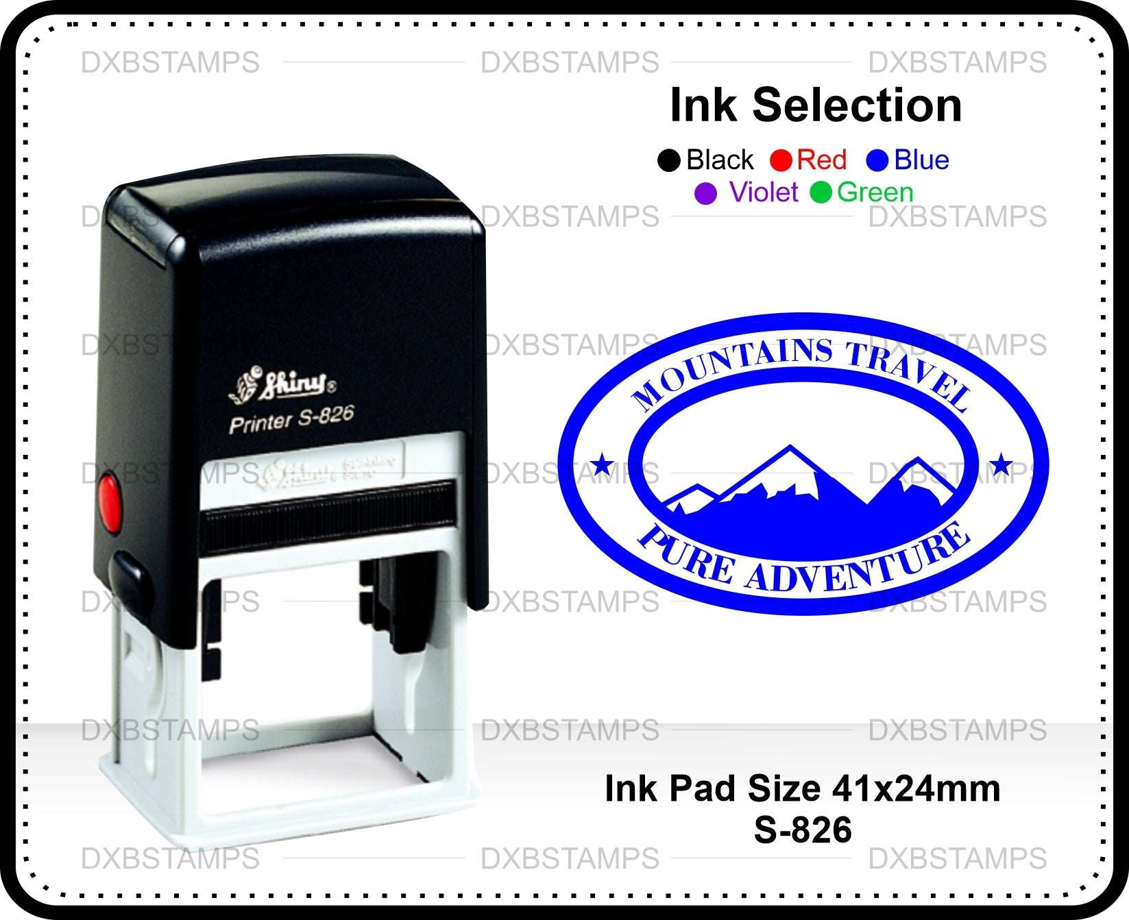 rubber stamp