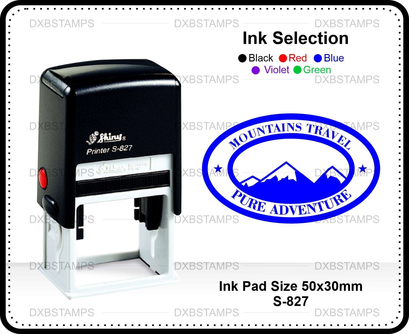 rubber stamp