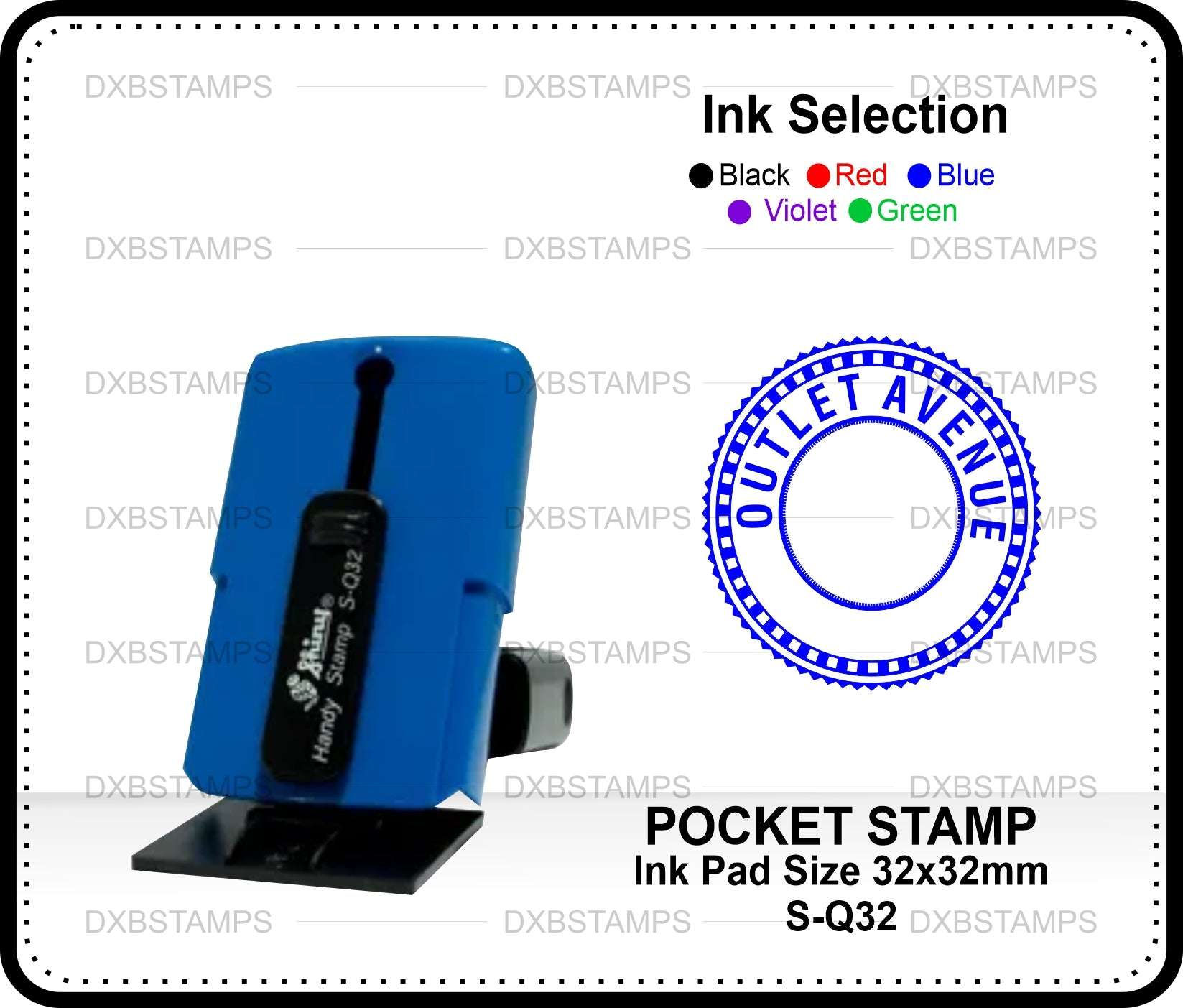 rubber stamp